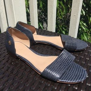 Tory Burch Savannah D’Orsay Flat